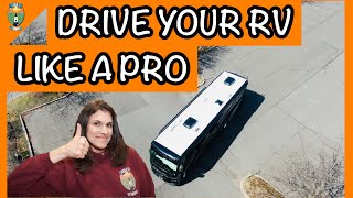 HOW TO DRIVE A MOTORHOME/RV  MADE SIMPLE