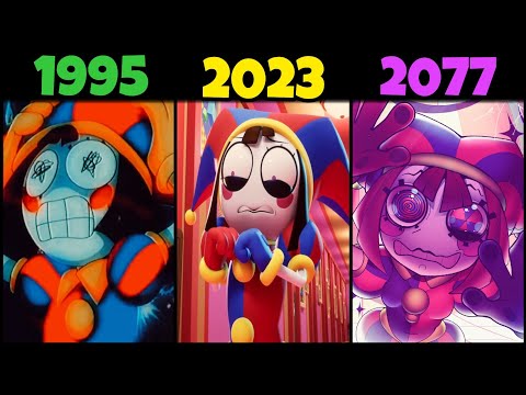 The Amazing Digital Circus 2023 vs 1995 vs 2077