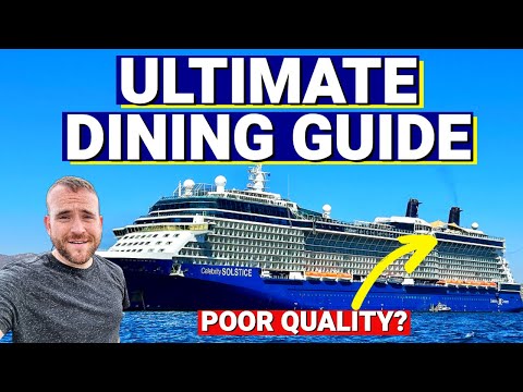 Video: Celebrity Solstice Cruise: Dining and Cuisine