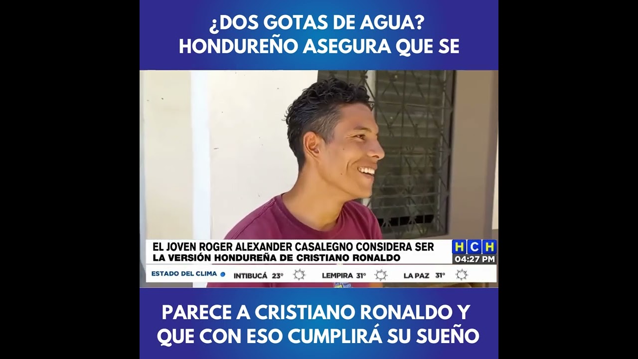 Cristiano Ronaldo y su hijo, como dos gotas de agua