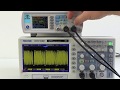 JDS6600 generator funkcyjny DDS - przebiegi sinusoida i prostokąt