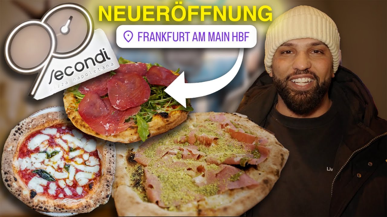 Neapolitanische Pizza in 100% Helal? So schmeckt 90Secondi in Frankfurt! 🍕 Burger Hannes 😋