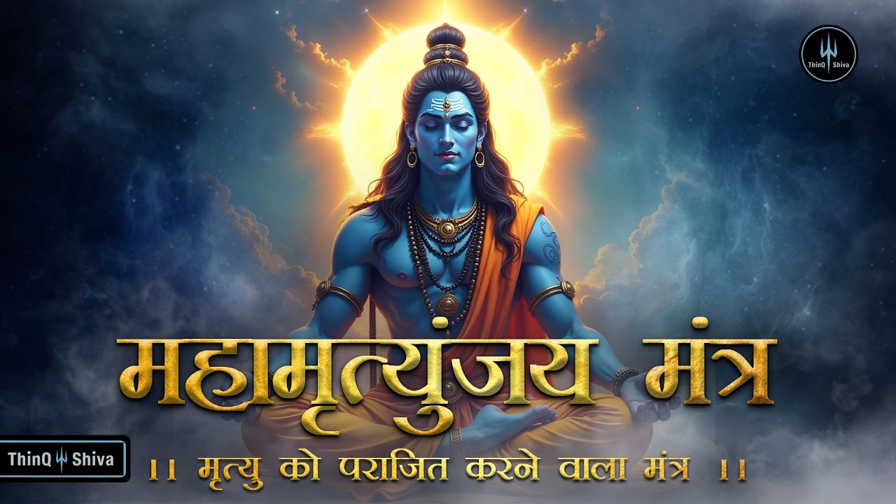 Powerful Mahamrityunjay Mantra 108 Times with Lyrics| Monday Special Shiva Mantra|महामृत्युंजय मंत्र
