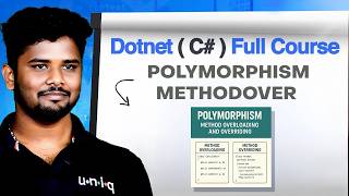 Dotnet C# free course 2026 | Ep 30 | C# polymorphism methodover loading in Tamil
