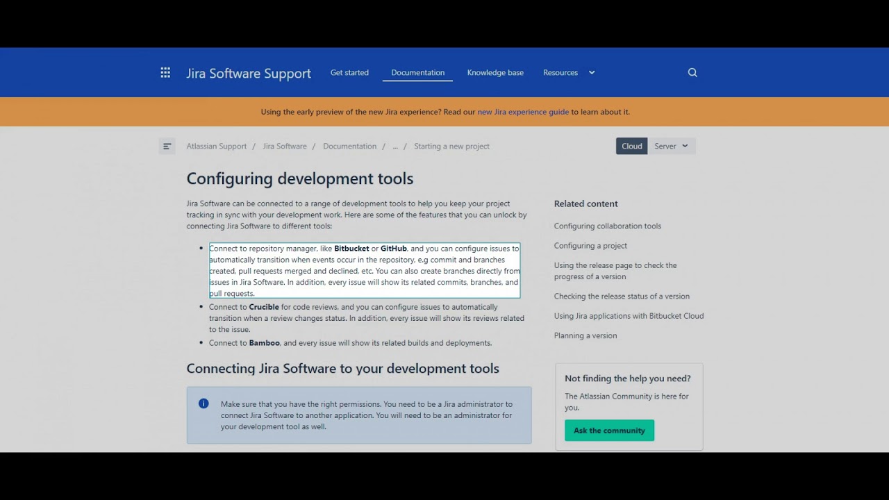 How to Configure development tools @JIRA @Atlassian ‏ - YouTube