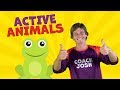 Frog Jumps | Coach Josh Active Animals - Kids Fitness