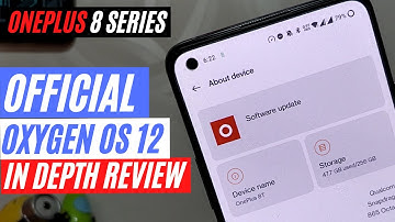 STABLE OXYGEN OS 12 In-Depth Review | Oneplus 8T, 8, 8 Pro, 9R | TheTechStream