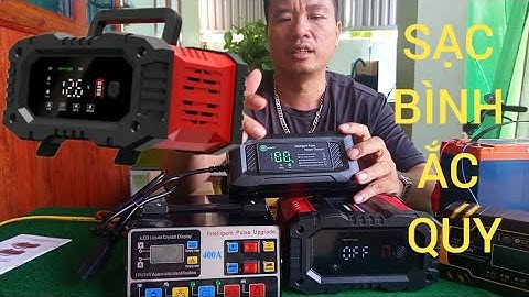SẠC BÌNH ẮC QUY FOSXUR CHÍNH HÃNG NHẬT 300A 400A 150A SẠC KHỬ SUPAT TỰ ĐỘNG 12V-24V THÔNG MINH