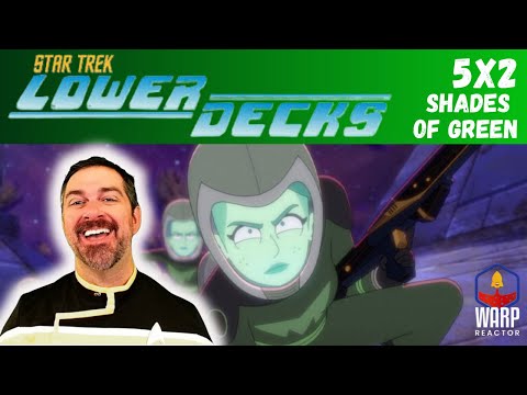 Star Trek: Lower Decks S5E2 - 'Shades of Green' Season 5 Hype! 1st Time Watching!