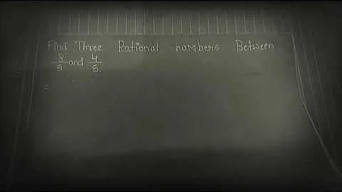Find three rational numbers between 3/5 & 4/5