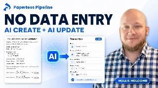 Introducing Pipeline AI: Create and Update Transactions Without Data Entry | Launch Webinar