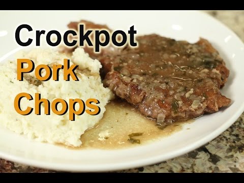 Crockpot Pork Chops - So Tender In A Slow Cooker by Rockin Robin