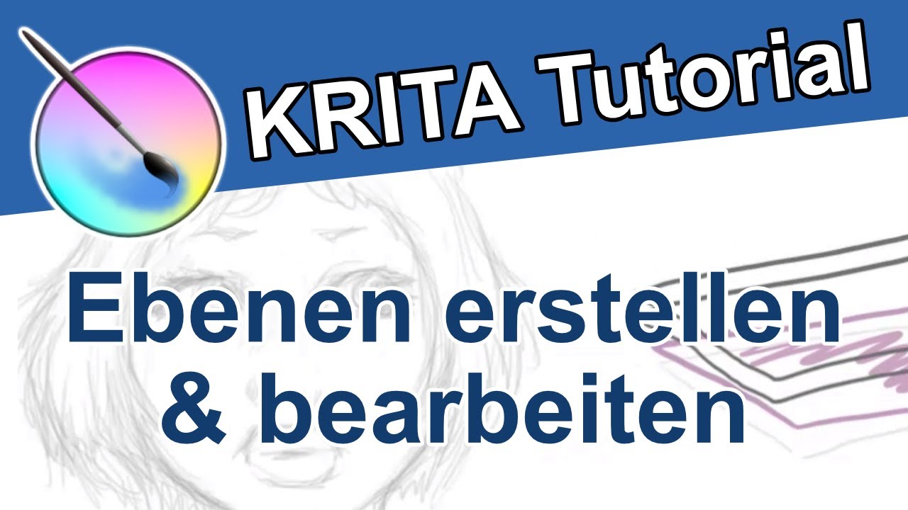 Update New Krita Tutorial Ebenen - Ebenen oder Layer erstellen, gruppieren \u0026 duplizieren | DrawTut