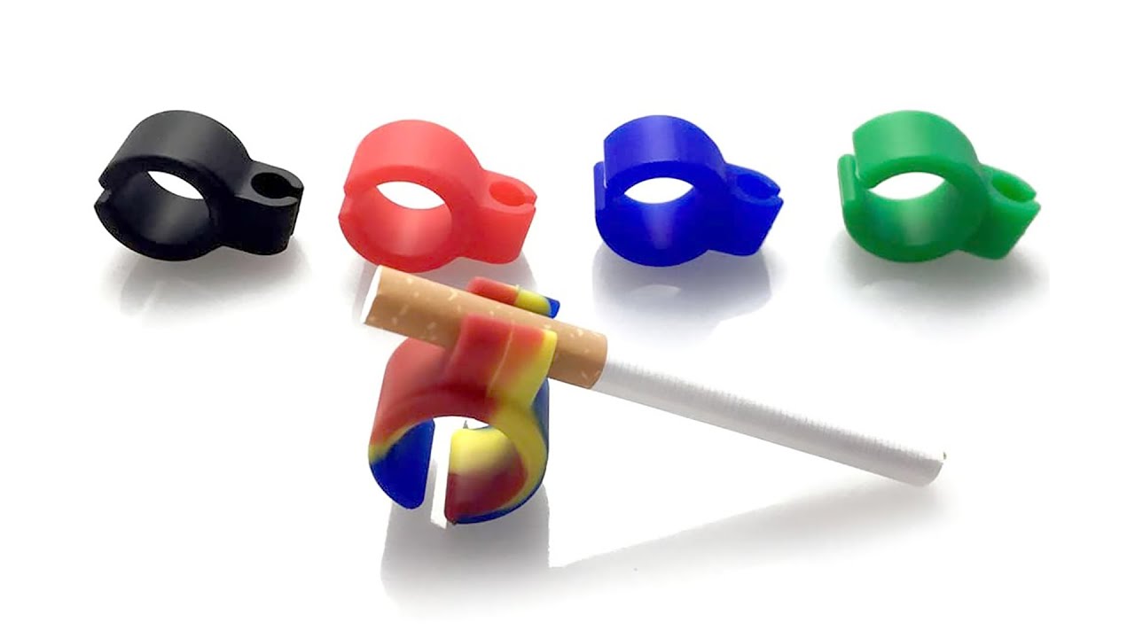 Silicone Cigarette Holder Ring For All Smokers DHSilicone YouTube