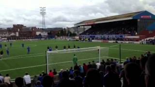 QoS v Dundee Ryan McGuffie penalty 10/09/2013