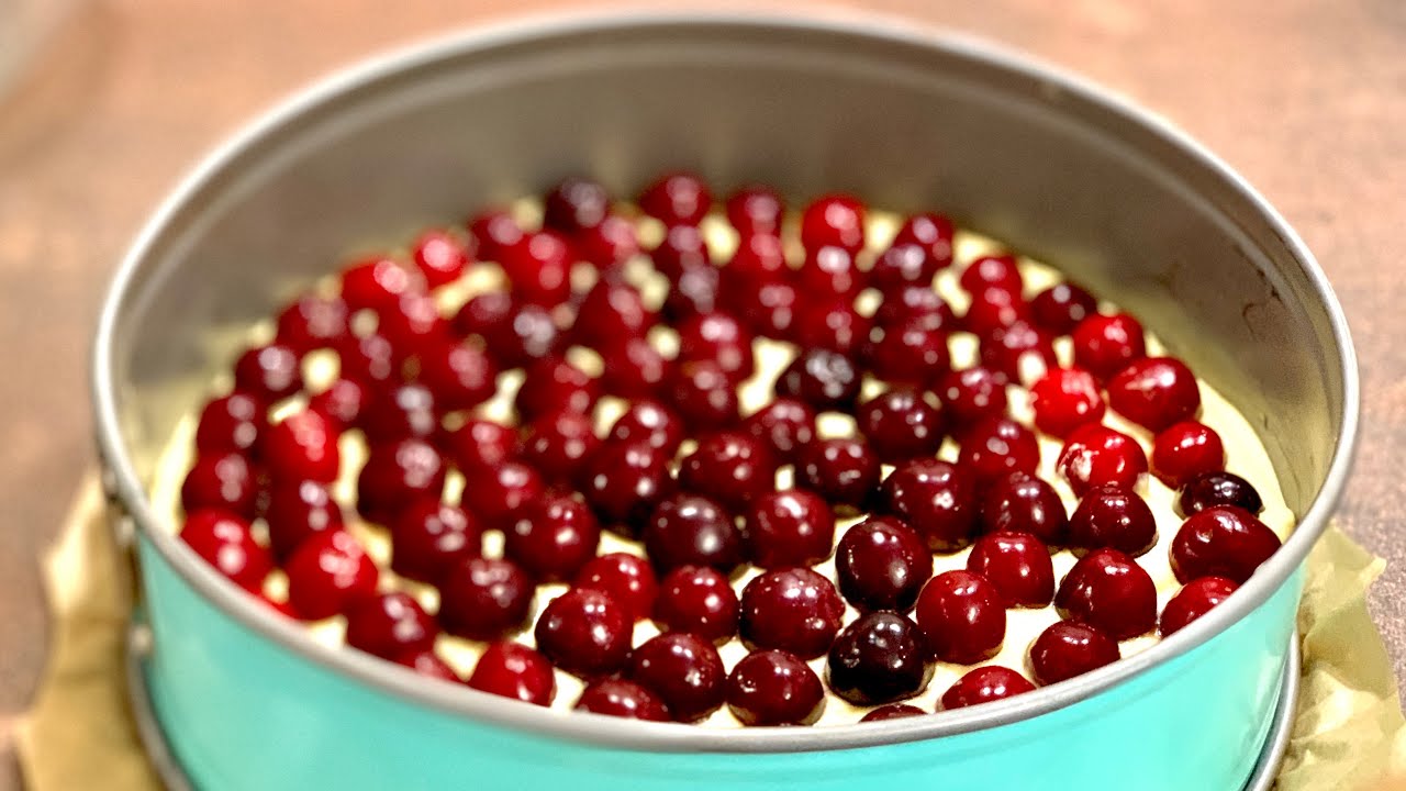 Сладкиш с череши / вишни , който се топи в устата и пристрастява завинаги, приготвя се за нула време