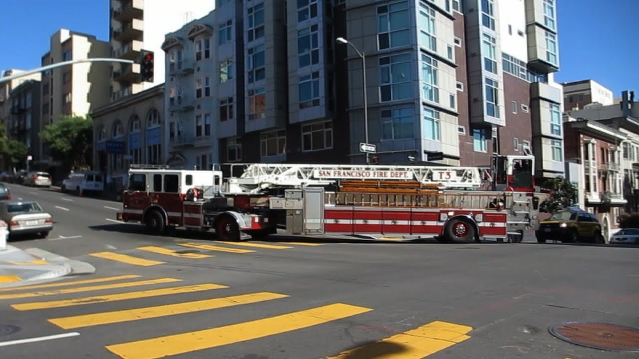 San Francisco Fire Department Larkin St & Bush St San Francisco