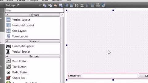 C++ GUI with Qt Tutorial - 10 - Designing the User Interface