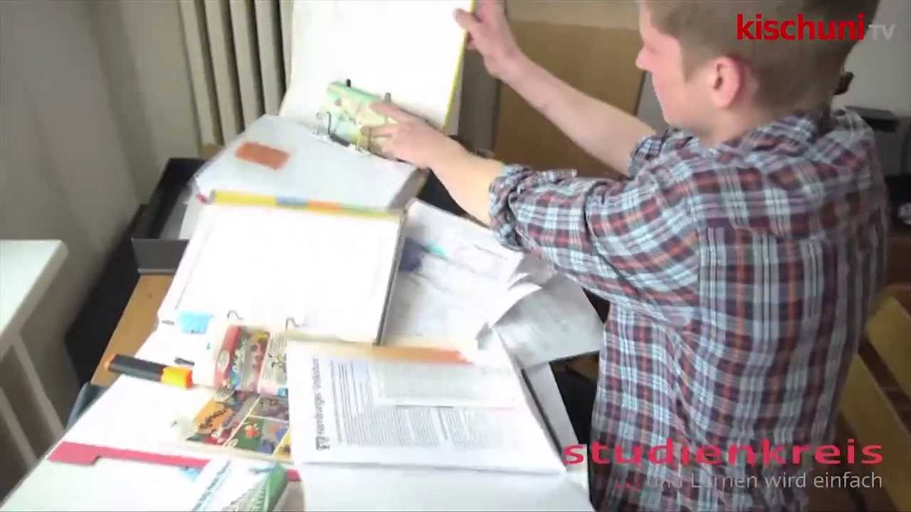 Hausaufgaben richtig planen - Studienkreis | kischuni TV