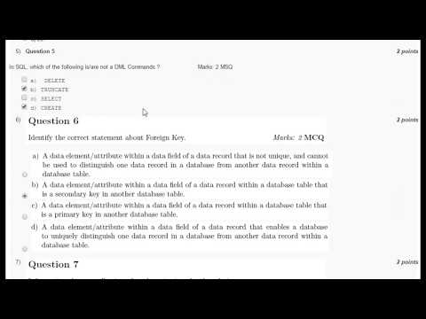 NPTEL|DBMS|Assignment-1sollution