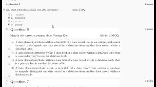 NPTEL|DBMS|Assignment-1sollution