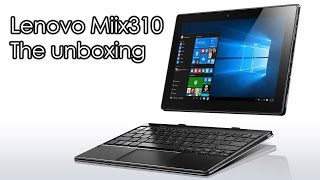 Lenovo Ideapad Miix 310 Unboxing &amp; First Look