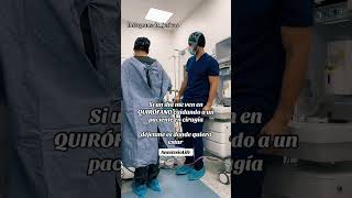 Déjenme 😉 es donde quiero estar! #anestesia #anestesiologo #quirofano #doctor #doctorlife