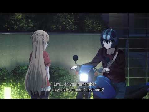 [ENG SUB] Asuna asked Kirito \
