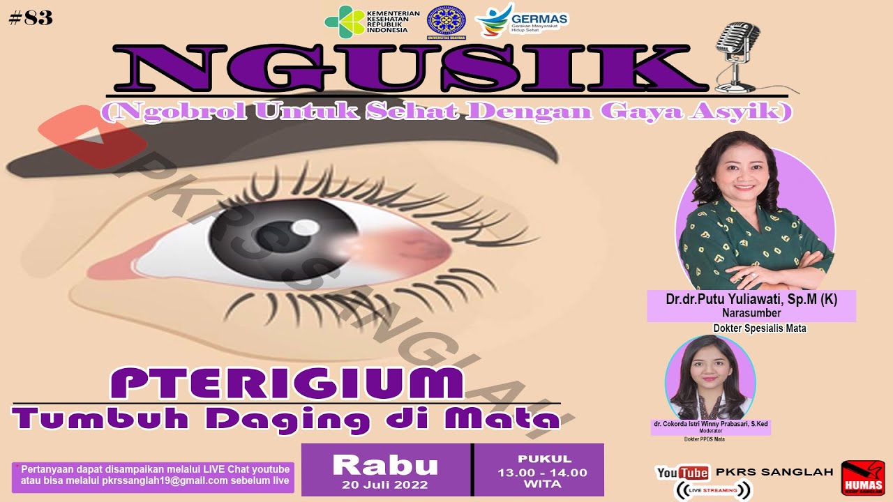 PTERIGIUM (Tumbuh Daging di Mata)