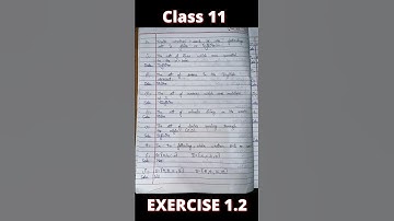 Ncert Math Class 11th Chapter 1 Sets Exercise 1.2 solution #class11th #class11maths #solutions