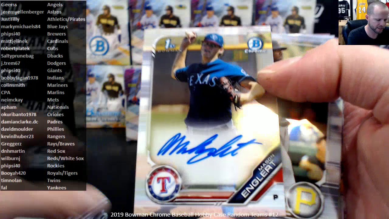 2019 bowman hobby box 2019 bowman hobby box