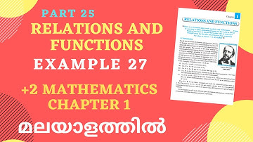Class 12 Mathematics | Example 27| Relations &Functions| Invertible Functions| Part 25| Malayalam