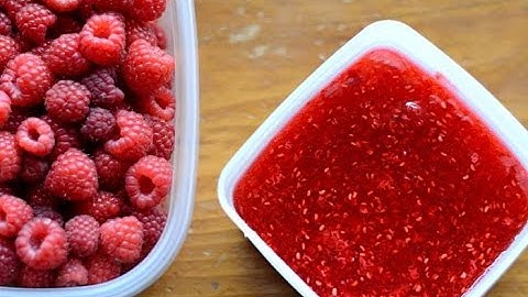 Raspberry Freezer Jam Recipe