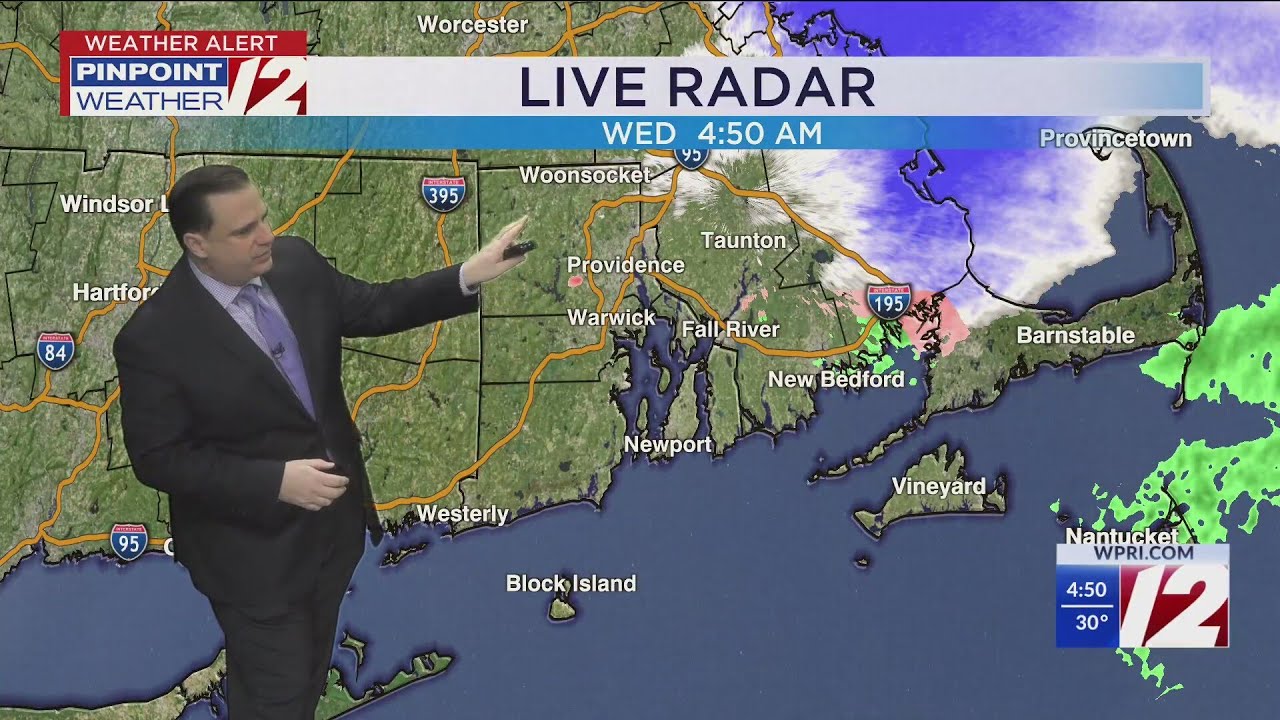 WPRI 12 Weather Forecast for 1/29/25: Slick spots this morning; very ...