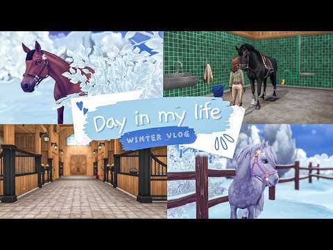 Téli vlog❄️: Farm bemutató, az első lovam stb. || Star Stable RRP [With ENG Sub!]