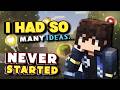 I Had So Many Ideas… But I Never Started #minecraft #minecraftstory #learningprogress #startnow