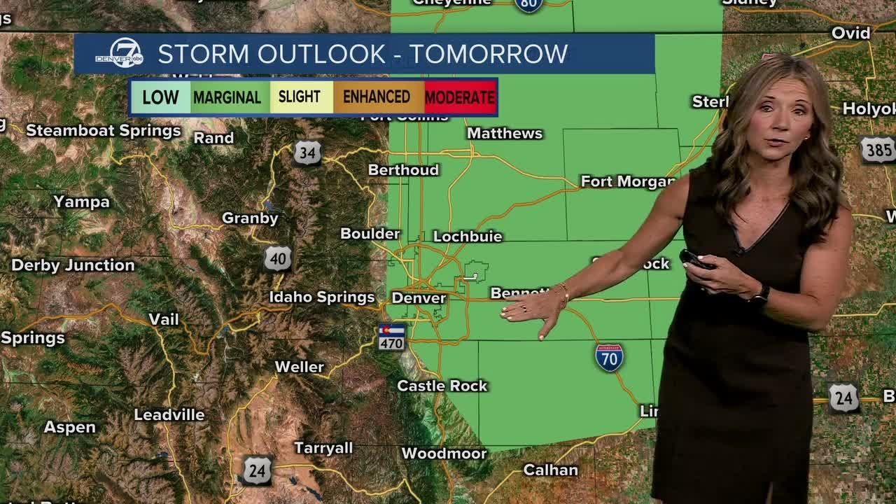 More storms are in store for the Denver metro area Tuesday - YouTube