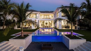 Brand New Waterfront Oasis with 10,000 SF living spaces in Boca Raton for $28,950,000