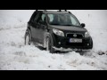 4x4 Terios 2 playing in snow