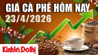 Giá cà phê hôm nay 23/4/2026: Robusta bật tăng trở lại, trong nước điều chỉnh giảm