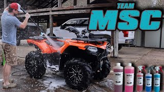 This May Be The Best Atv Cleaning Products I&#39;ve Ever Used!|TEAM MSC