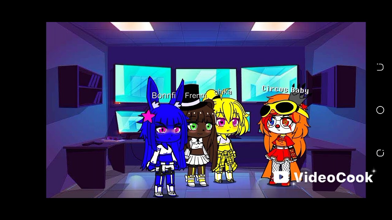 Fnia1 Noche 5 Final (я умер) #gacha #games  #gaming #fnaf #game 