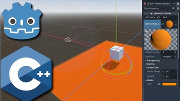 Godot C++ Scripting: Properties (Jenova Tutorial)