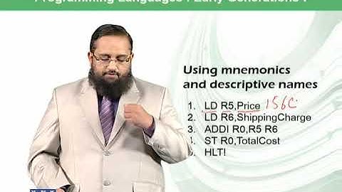 Early generations-1 | Introduction to Computing | CS101_Topic109