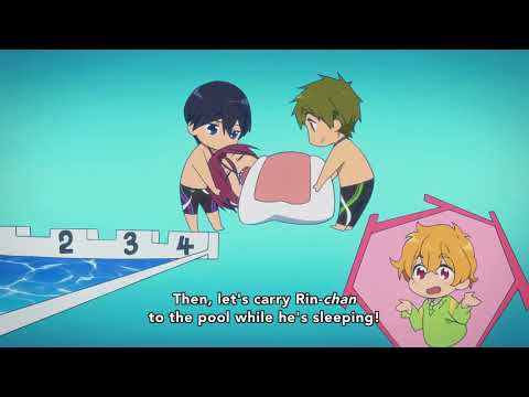 Free! Take Your Marks Anime Film Clip