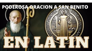 🕯️ Oración a San Benito en Latin