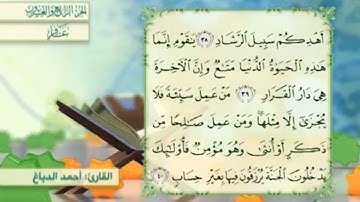 آية٤٠سورة غافر مكرر القارئ أحمد الدباغ