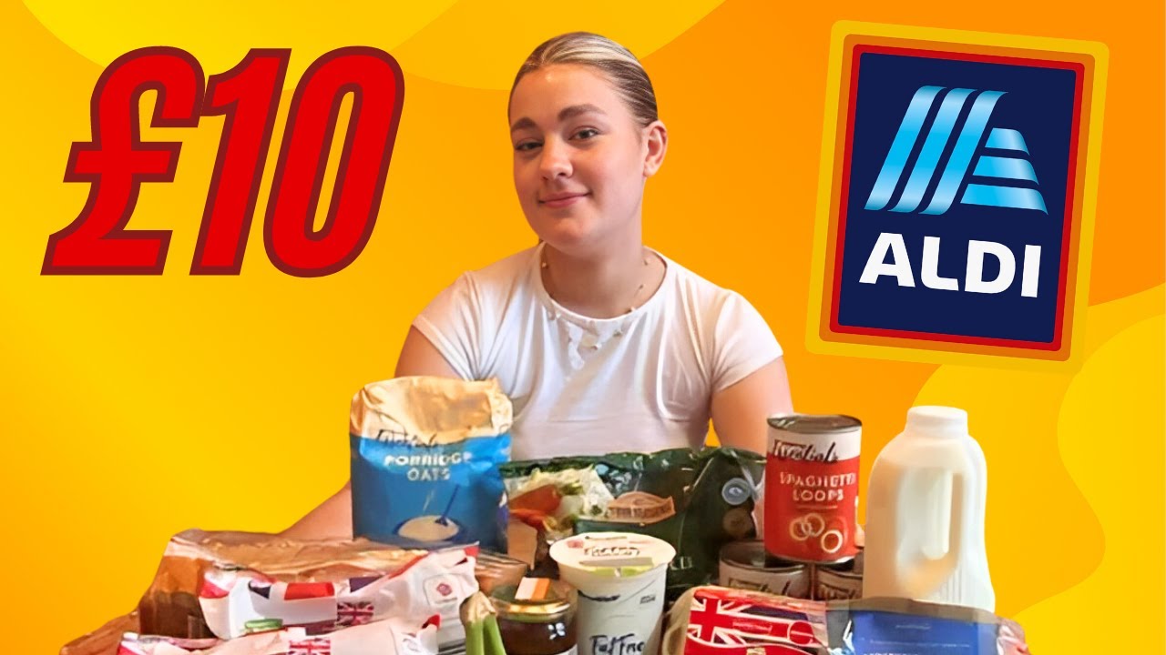Как я живу на 10 фунтов в неделю в Aldi