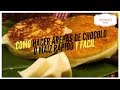 Como hacer arepas de chocolo o maiz