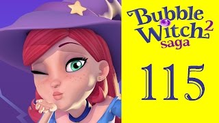 Bubble Witch Saga 2 Level 115 Walkthrough